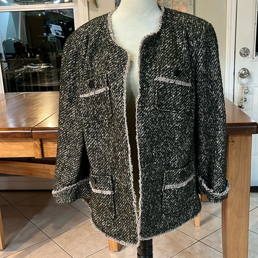 Talbots Tweed Blazer